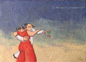Alain CHAYER - 267 DANCE ON THE BEACH.JPG