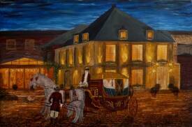 Liliya CHEREDNICHENKO - 11.2011 Hôtel Jean de Bruges. 60x90cm. AcriliqueCiré.Belgique-Celles.jpg