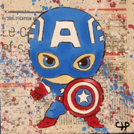 Charlotte Peters - CHP Art's - Captain America #1