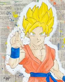 Charlotte Peters - CHP Art's - Goku #3