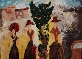 Claudie Savelli - Claudio - Les demoiselles a Uzès