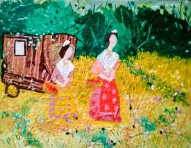 Claudie Savelli - Claudio - Fête de la saladelle au Mas d' Avon