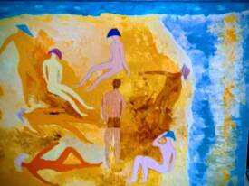 Claudie Savelli - Claudio - Lézarder au soleil