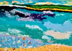 Claudie Savelli - Claudio - Galets et coquillages