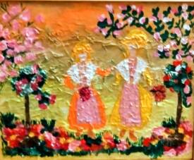 Claudie Savelli - Claudio - Les arlésiennes en fleurs