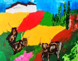 Claudie Savelli - Claudio - Les taureaux en Camargue