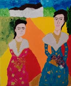 Claudie Savelli - Claudio - Hommage à Frida Kahlo