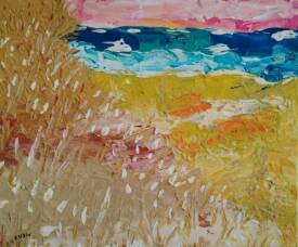 Claudie Savelli - Claudio - Sable et graminées