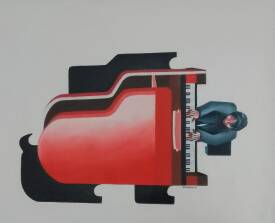 Michel COLOMBIN - Adagio. Huile sur toile 65 X 75.jpg
