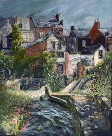 Claudine COMMUNAY - Rue du Tripot Honfleur