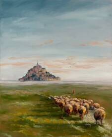 Claudine COMMUNAY - Le Mont St Michel