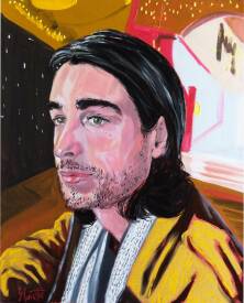 Sébastien COUËFFIC - Iwana Try, Portrait of quentin. Oil 33 x 41 cm 2025 3.jpg