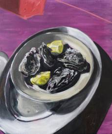 Sébastien COUËFFIC - huîtres et citrons  huile sur toile 55 x 46 cm 2021 2.jpg