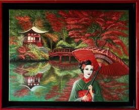 Fabienne CREUZEAU - SUR LE SENTIER DU DAIGO-JI