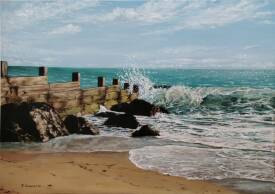 Élisabeth CUEGNIET - Brise-lames à Noirmoutier