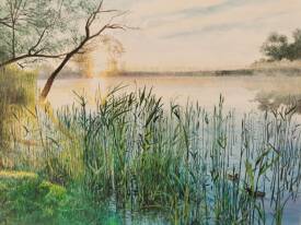 Jean Jacques CURT - jj curt -au bord du lac  50x65.jpg