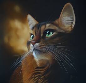 Annie DARROUX - 431.21.25 Le messager.JPG