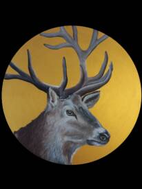Marguerite de GEUSER - Cerf en majesté