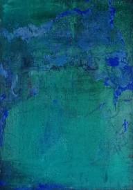Valérie de LAUBRIERE - L'archipel 85x100cm acrylique,pigment sur toile 2022