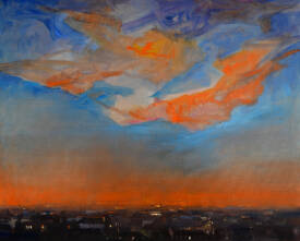 Bertrand de MIOLLIS - Au dessus de la mêlée, 100cm x 81cm, huile sur toile, 2024.jpg