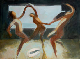 Bertrand de MIOLLIS - Ils reviennent! , 73cm x 54cm, huile sur toile 2025 copie.jpg