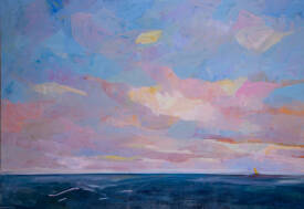 Bertrand de MIOLLIS - L'amour en mer, 116cm x 81 cm, huile sur toile, bertrand de Miollis, 2025 copie.jpg