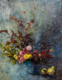 Isabelle DELANNOY - Les Fleurs du Bien N°19 - HST 116x89, 2023