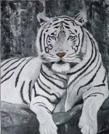 Séverine DELANOUE - Le tigre blanc 2021