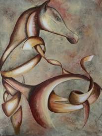 Evelyn DI MERCURIO - Arabian horse