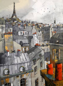 Jean Pierre DOUCHEZ - En équilibre sur le zinc