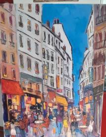 Alain DUPERAY - Rue citadine huile  92X73.jpg