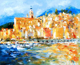 Dominique DUPIN - 19107  Menton  73x60  20F.JPG