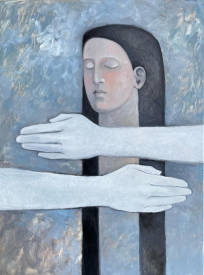 Roxane DURAFFOURG - attente aux mains blanches,