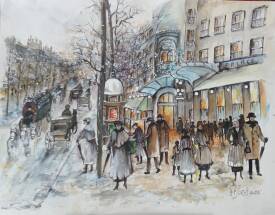 Evelyne Sampério - EBorel - Paris d'antan