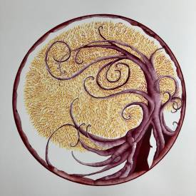 Elodie Ferré - Elo’Illustration - Arbre Concours Windsor et Newton