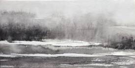 Odile ESCOLIER - vendu 40X80 brume et silence dans la lumière.JPG