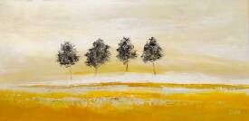 Odile ESCOLIER - 50X100 Quatre arbres dans la lumière.jpg