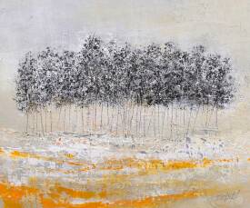 Odile ESCOLIER - 45X55 sous un feuillage de lumière.JPG