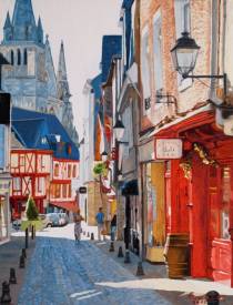 Marc ETIEN - Vannes, rue Emile Burgault