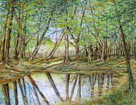 Claude EVRARD - Reflets printaniers