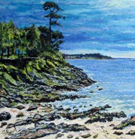 Claude EVRARD - La plage - Le Porzou Concarneau)