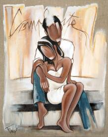 Pierre FAREL - Complicité 92x73 (Vendue)