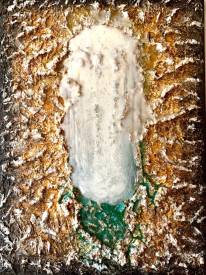 Florence FERAUD-AIGLIN - Peinture abstraite acrylique & résine décorative Malimba
