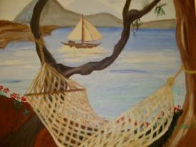 Florence FERAUD-AIGLIN - Sieste en bord de Mer