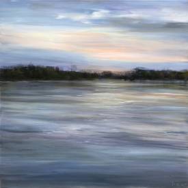 Véronique FIÈVRE-CHALMIN - Crépuscule ; 80x80cm 2.jpg