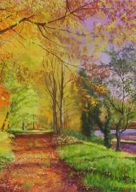 Olivier Filleul - "Halage d'automne"