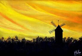 Patrick FISCHER - "Moulin de Collioure"  350€
