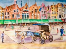 Didier FOSTIER - Calèche a Bruges