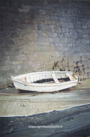 Raoul GAILLARD - "Petit sujet blanc" - 120 x 80 cm - Disponible