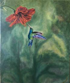 Jacqueline GALY - Le Colibri